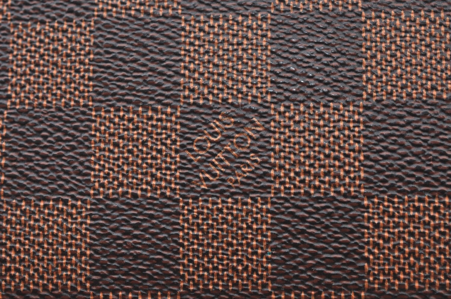 Authentic Louis Vuitton Damier Neverfull Pouch Purse Clutch Bag LV K8531