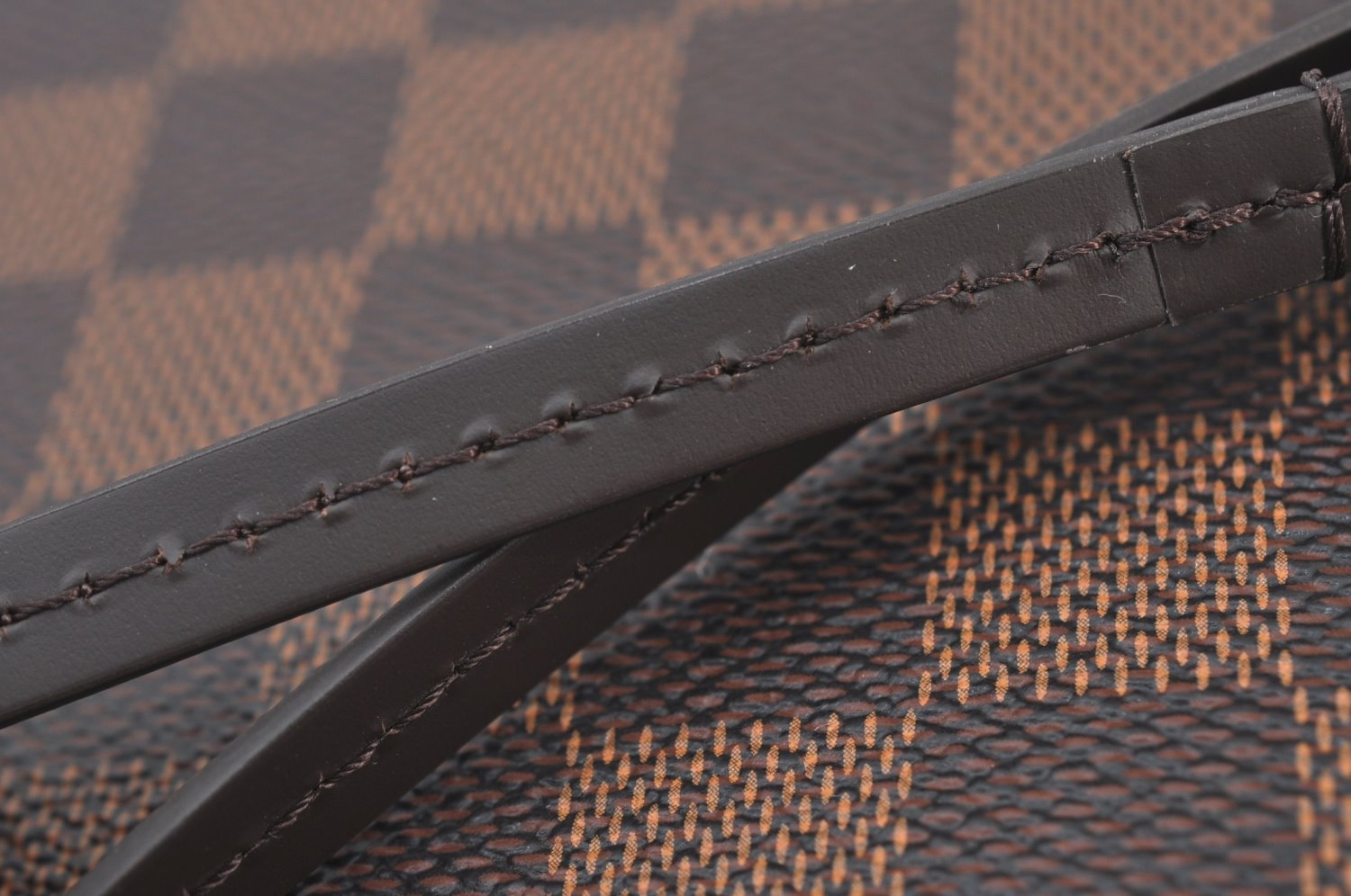 Authentic Louis Vuitton Damier Neverfull Pouch Purse Clutch Bag LV K8535