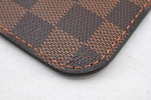Authentic Louis Vuitton Damier Neverfull Pouch Purse Clutch Bag LV K8535