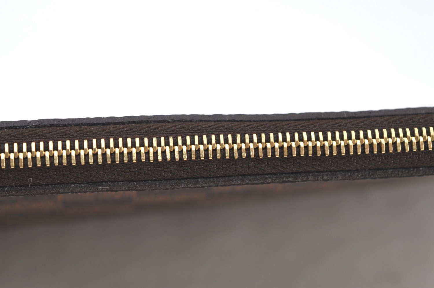 Authentic Louis Vuitton Damier Neverfull Pouch Purse Clutch Bag LV K8535