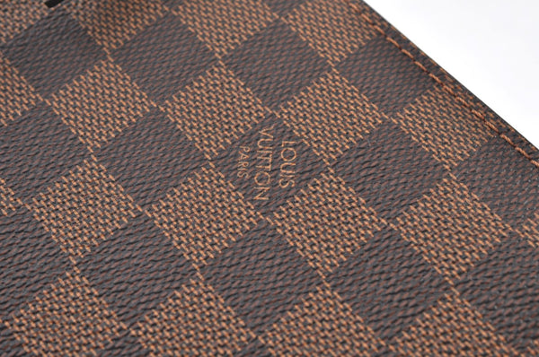 Authentic Louis Vuitton Damier Neverfull Pouch Purse Clutch Bag LV K8535