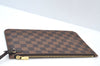 Authentic Louis Vuitton Damier Neverfull Pouch Purse Clutch Bag LV K8537