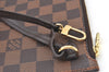 Authentic Louis Vuitton Damier Neverfull Pouch Purse Clutch Bag LV K8537