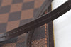 Authentic Louis Vuitton Damier Neverfull Pouch Purse Clutch Bag LV K8537