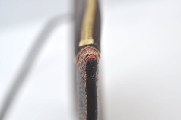 Authentic Louis Vuitton Damier Neverfull Pouch Purse Clutch Bag LV K8537