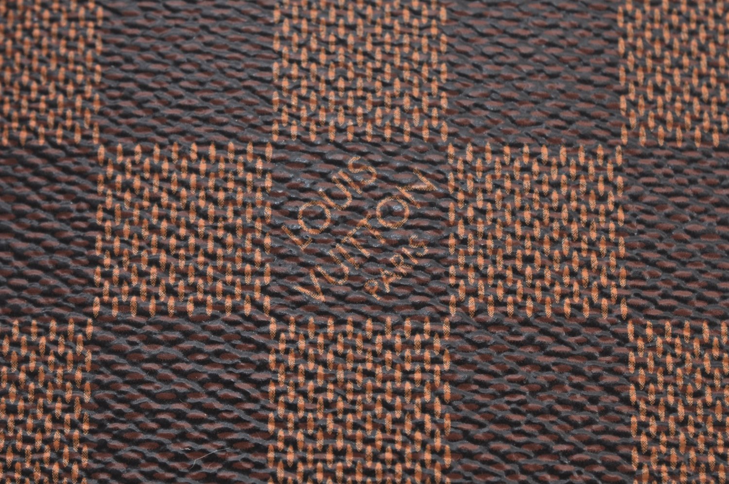 Authentic Louis Vuitton Damier Neverfull Pouch Purse Clutch Bag LV K8537