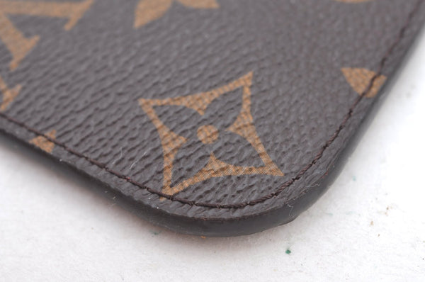 Authentic Louis Vuitton Monogram Neverfull Pouch Purse Clutch Bag Pink LV K8547