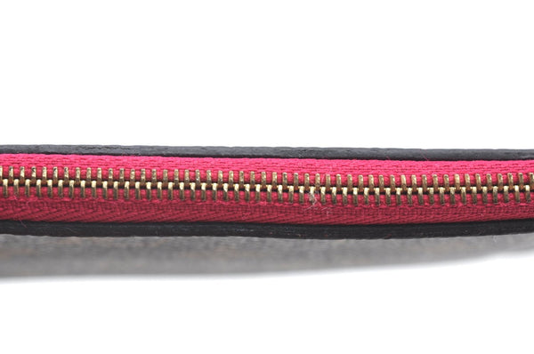 Authentic Louis Vuitton Monogram Neverfull Pouch Purse Clutch Bag Pink LV K8547