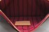 Authentic Louis Vuitton Monogram Neverfull Pouch Purse Clutch Bag Pink LV K8547