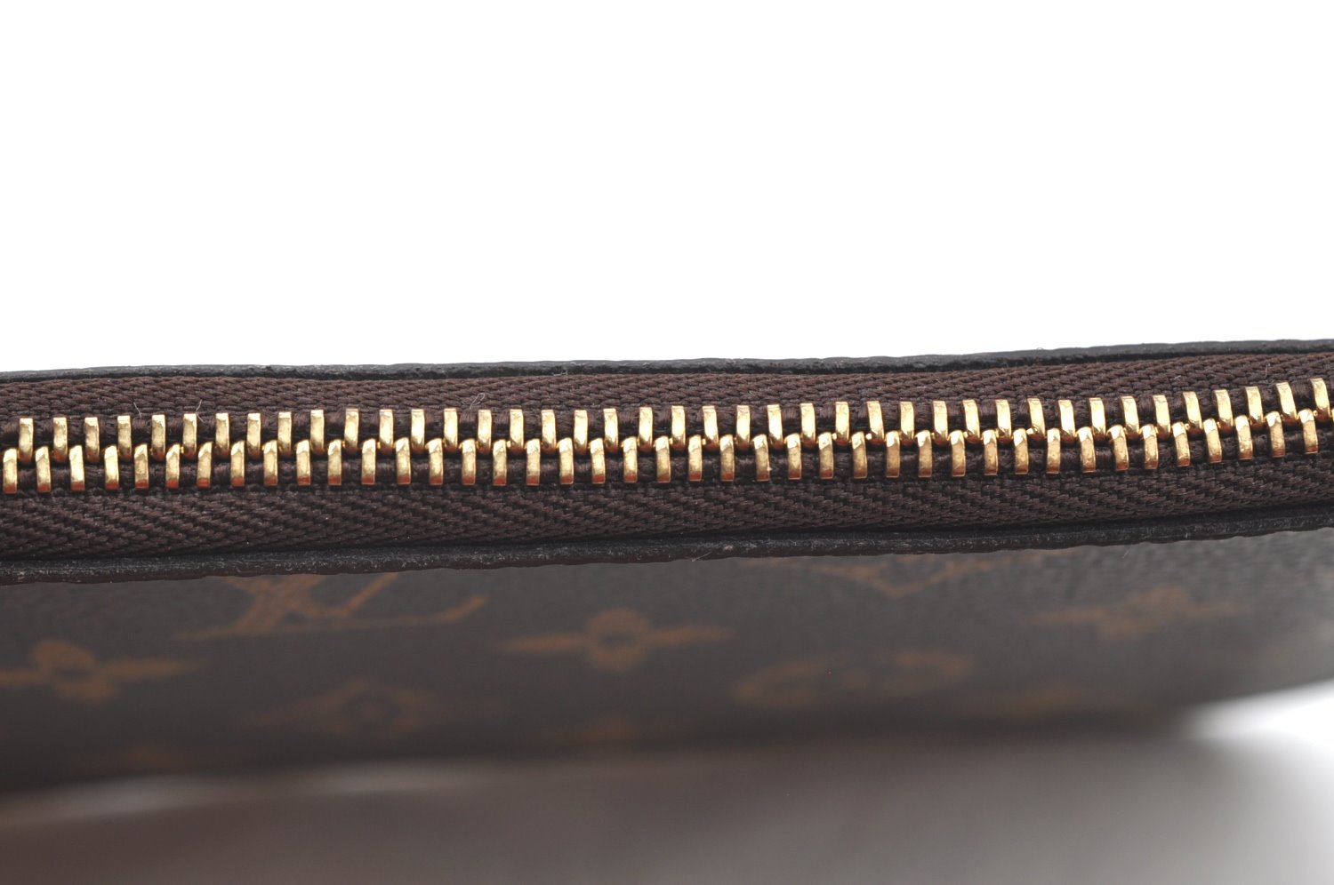 Authentic Louis Vuitton Monogram Neverfull Pouch Purse Clutch Bag LV K8549