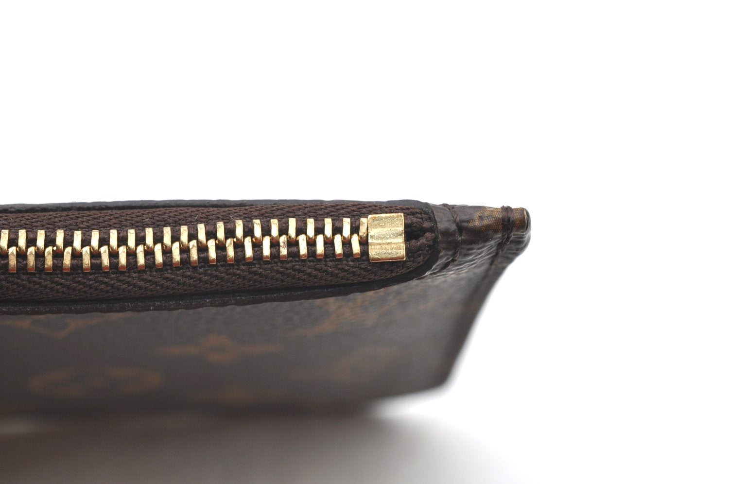 Authentic Louis Vuitton Monogram Neverfull Pouch Purse Clutch Bag LV K8549