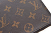 Authentic Louis Vuitton Monogram Neverfull Pouch Purse Clutch Bag LV K8549