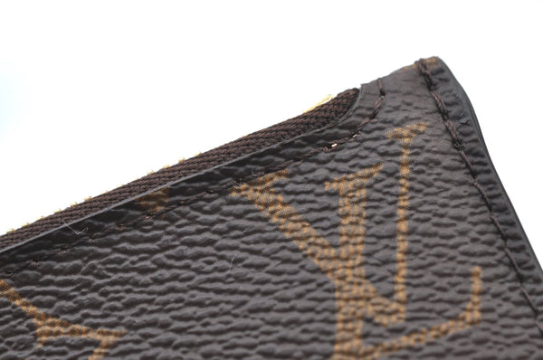 Authentic Louis Vuitton Monogram Neverfull Pouch Purse Clutch Bag LV K8549