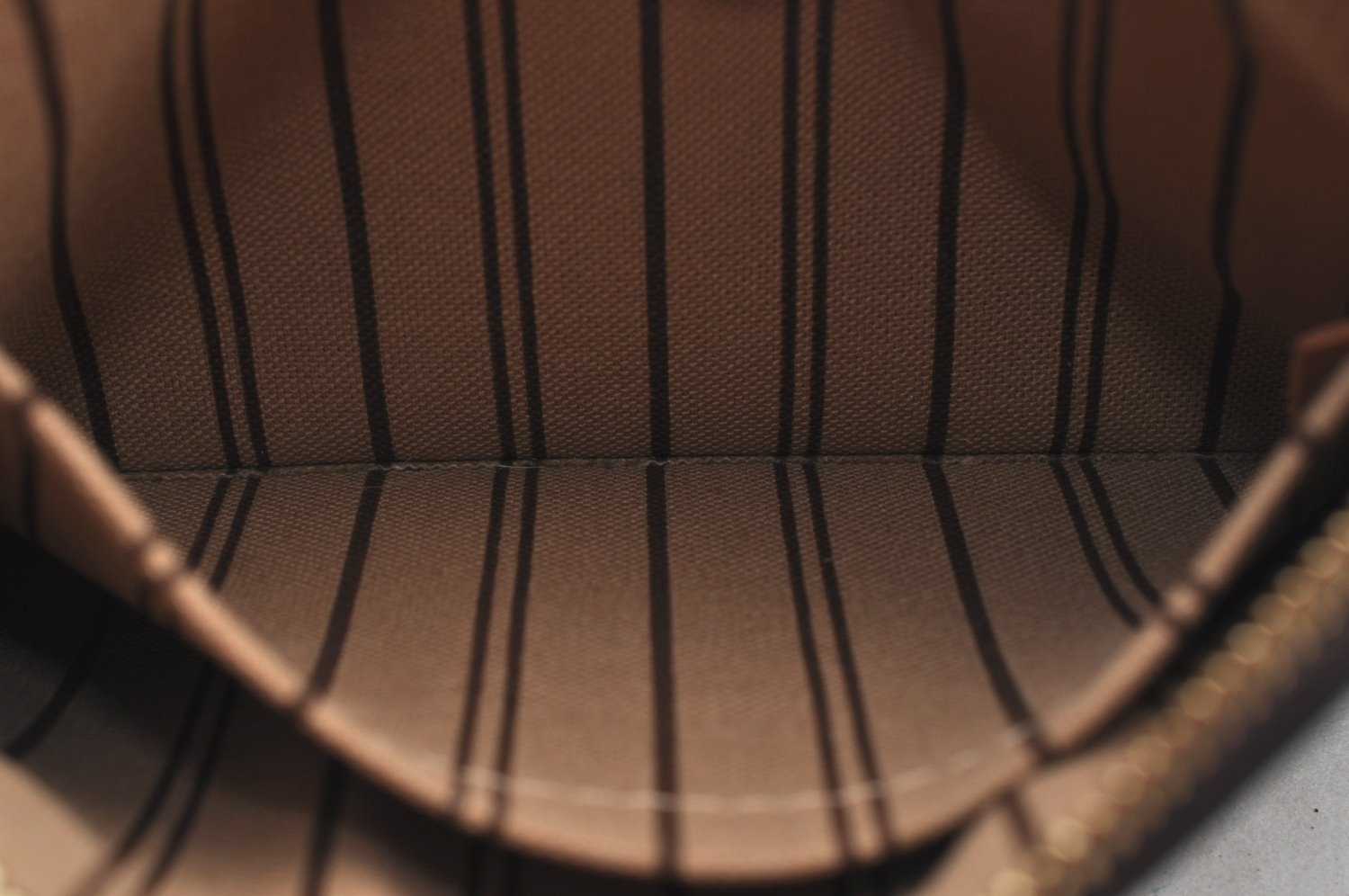 Authentic Louis Vuitton Monogram Neverfull Pouch Purse Clutch Bag LV K8549