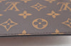 Authentic Louis Vuitton Monogram Neverfull Pouch Purse Clutch Bag Pink LV K8550