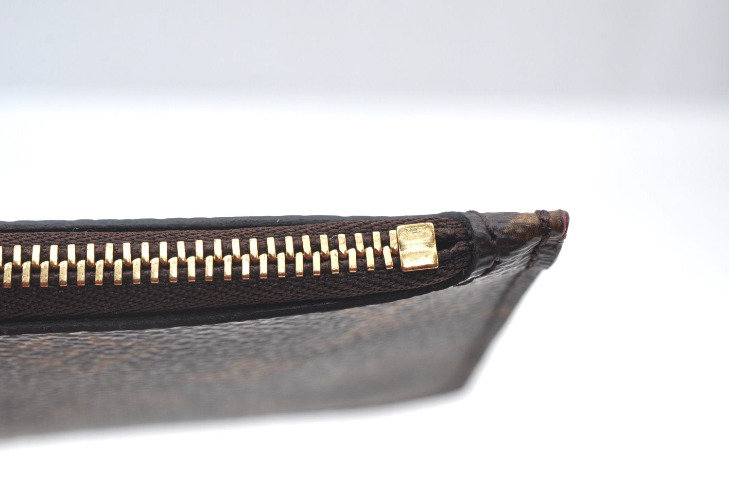 Authentic Louis Vuitton Monogram Neverfull Pouch Purse Clutch Bag LV K8551