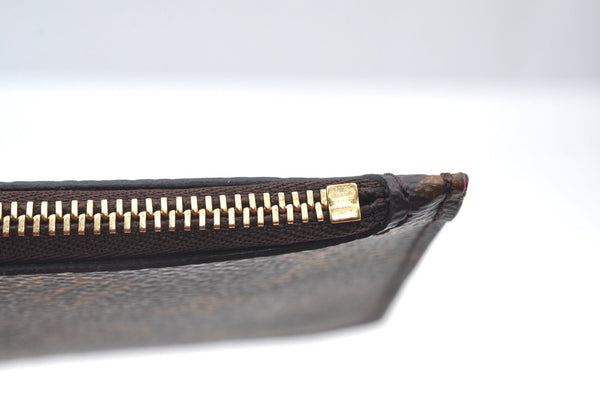 Authentic Louis Vuitton Monogram Neverfull Pouch Purse Clutch Bag LV K8551