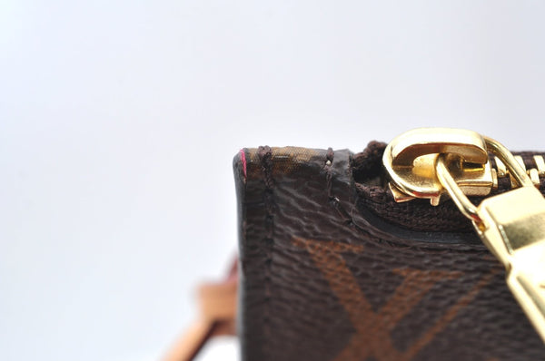 Authentic Louis Vuitton Monogram Neverfull Pouch Purse Clutch Bag LV K8551