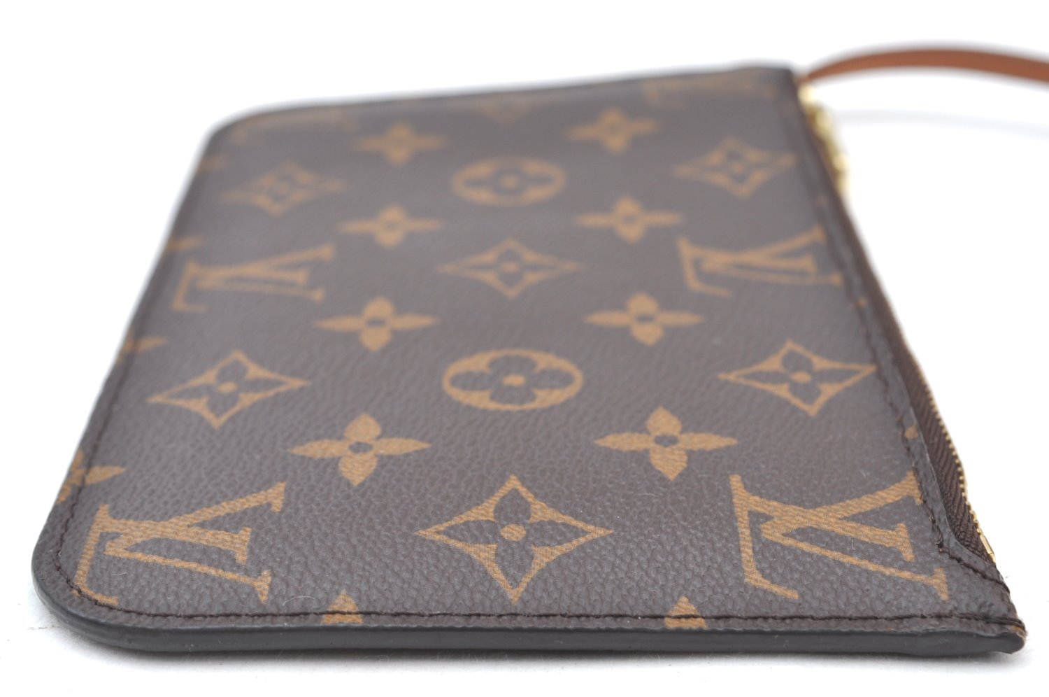 Authentic Louis Vuitton Monogram Neverfull Pouch Purse Clutch Bag LV K8555