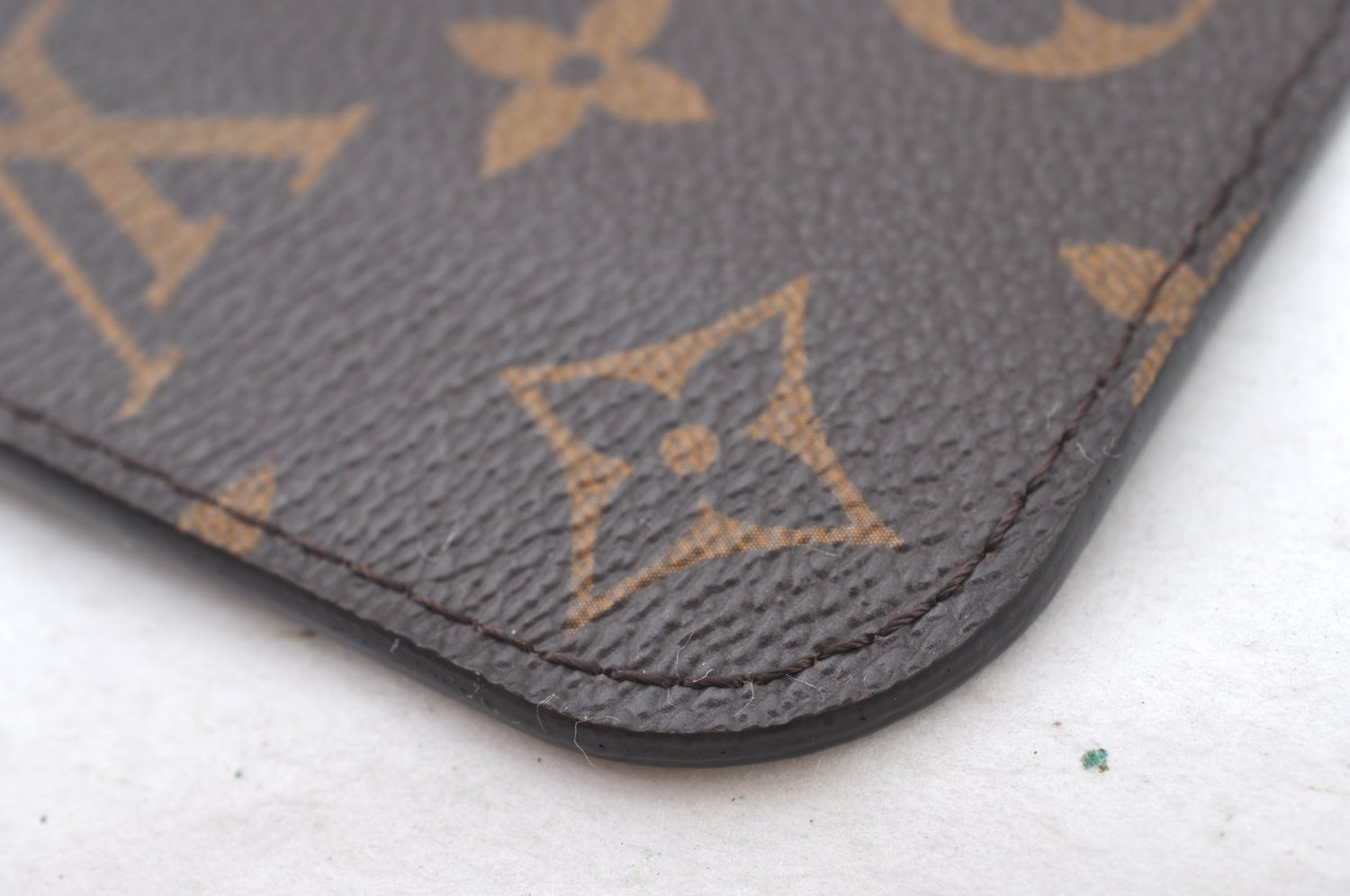 Authentic Louis Vuitton Monogram Neverfull Pouch Purse Clutch Bag LV K8555