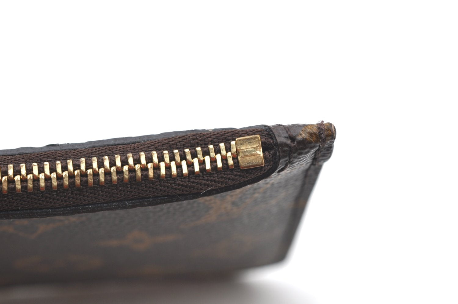 Authentic Louis Vuitton Monogram Neverfull Pouch Purse Clutch Bag LV K8555