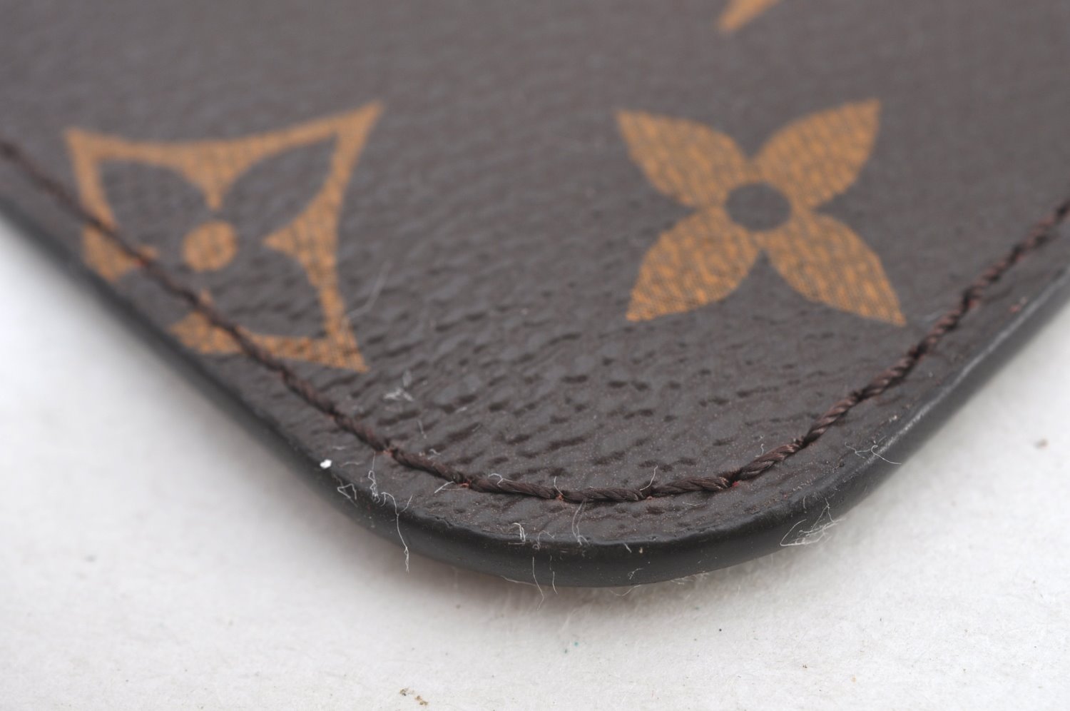 Authentic Louis Vuitton Monogram Neverfull Pouch Purse Clutch Bag Red LV K8556