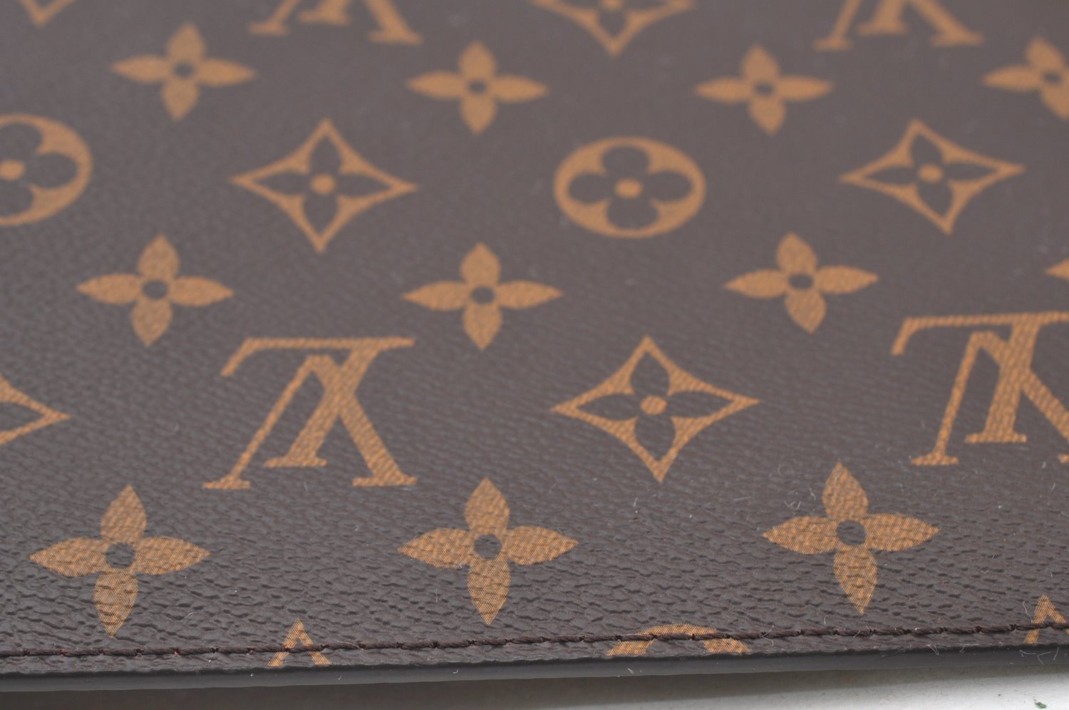 Authentic Louis Vuitton Monogram Neverfull Pouch Purse Clutch Bag Red LV K8556