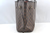 Authentic Louis Vuitton Damier Neverfull MM Shoulder Tote Bag N51105 LV K9051