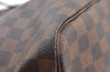 Authentic Louis Vuitton Damier Neverfull MM Shoulder Tote Bag N51105 LV K9051