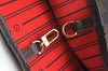 Authentic Louis Vuitton Damier Neverfull MM Shoulder Tote Bag N51105 LV K9051