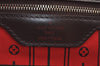 Authentic Louis Vuitton Damier Neverfull MM Shoulder Tote Bag N51105 LV K9051
