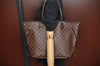 Authentic Louis Vuitton Damier Neverfull MM Shoulder Tote Bag N51105 LV K9051