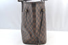 Authentic Louis Vuitton Damier Neverfull MM Shoulder Tote Bag N41358 LV K9061