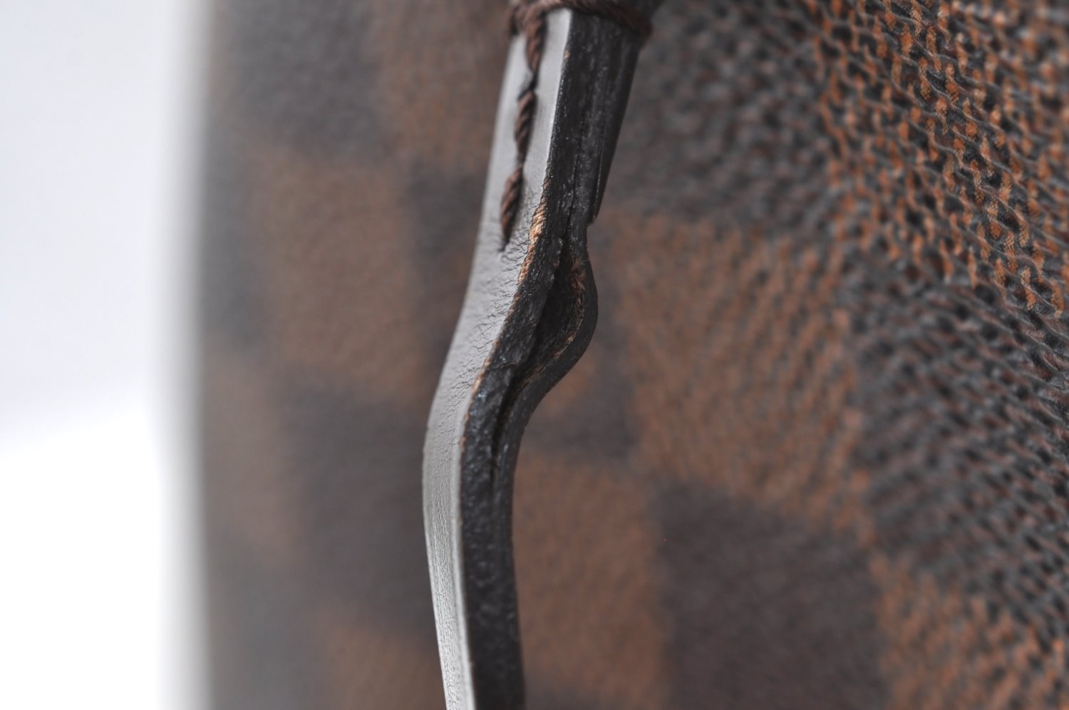 Authentic Louis Vuitton Damier Neverfull MM Shoulder Tote Bag N41358 LV K9061