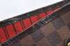 Authentic Louis Vuitton Damier Neverfull MM Shoulder Tote Bag N41358 LV K9061