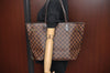 Authentic Louis Vuitton Damier Neverfull MM Shoulder Tote Bag N41358 LV K9061