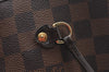 Authentic Louis Vuitton Damier Neverfull MM Shoulder Tote Bag N51105 LV K9089