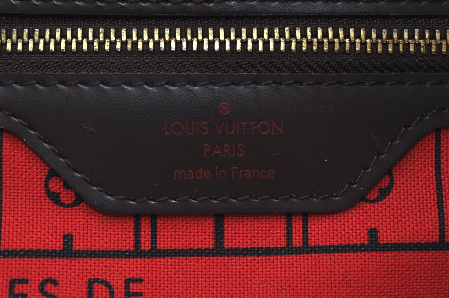 Authentic Louis Vuitton Damier Neverfull PM Shoulder Tote Bag N51109 LV K9109