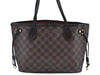 Authentic Louis Vuitton Damier Neverfull PM Shoulder Tote Bag N51109 LV K9113