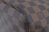 Authentic Louis Vuitton Damier Neverfull MM Shoulder Tote Bag N51105 LV K9114