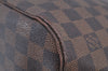 Authentic Louis Vuitton Damier Neverfull MM Shoulder Tote Bag N51105 LV K9146