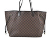 Authentic Louis Vuitton Damier Neverfull GM Shoulder Tote Bag N51106 LV K9153