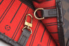Authentic Louis Vuitton Damier Neverfull MM Shoulder Tote Bag N51105 LV K9188