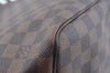 Authentic Louis Vuitton Damier Neverfull MM Shoulder Tote Bag N51105 LV K9250