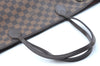 Authentic Louis Vuitton Damier Neverfull MM Shoulder Tote Bag N51105 LV K9254