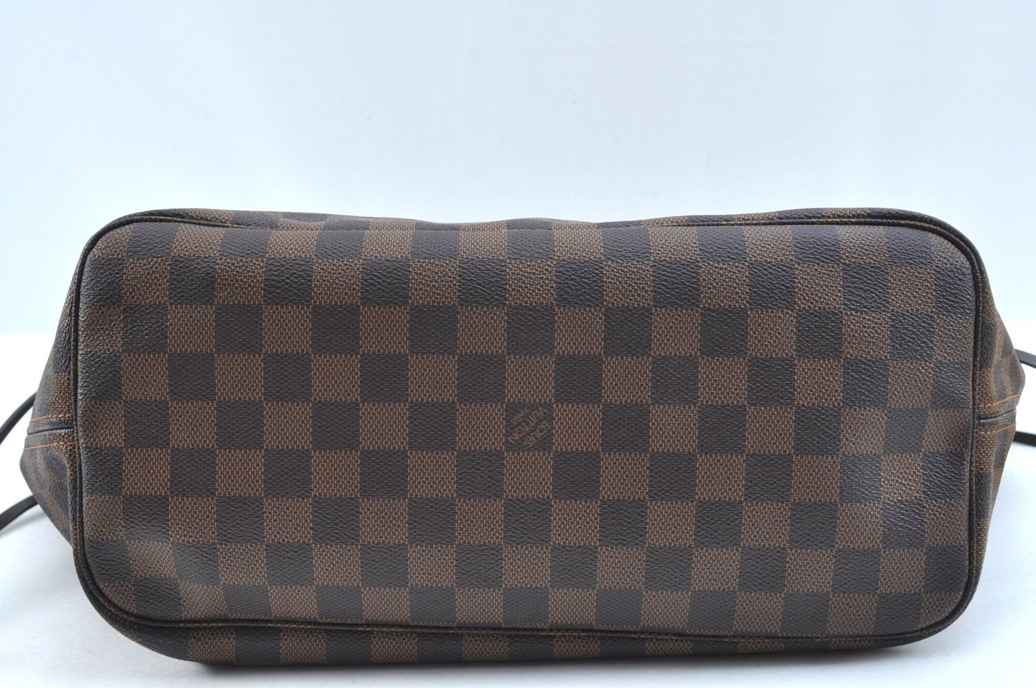 Authentic Louis Vuitton Damier Neverfull MM Shoulder Tote Bag N51105 LV K9254