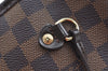 Authentic Louis Vuitton Damier Neverfull MM Shoulder Tote Bag N51105 LV K9254