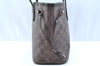 Authentic Louis Vuitton Damier Neverfull PM Shoulder Tote Bag N51109 LV K9268