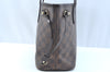 Authentic Louis Vuitton Damier Neverfull PM Shoulder Tote Bag N51109 LV K9268