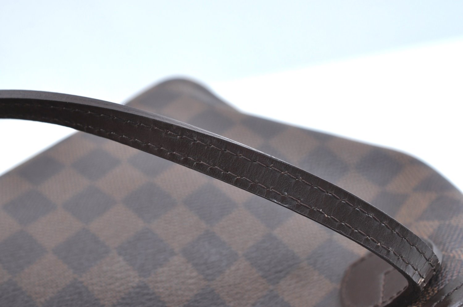 Authentic Louis Vuitton Damier Neverfull PM Shoulder Tote Bag N51109 LV K9268